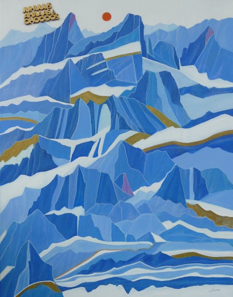 Berg der Heimat